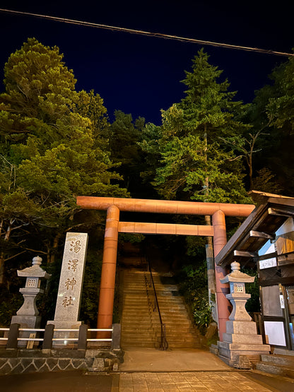 Japanese hot spring set.