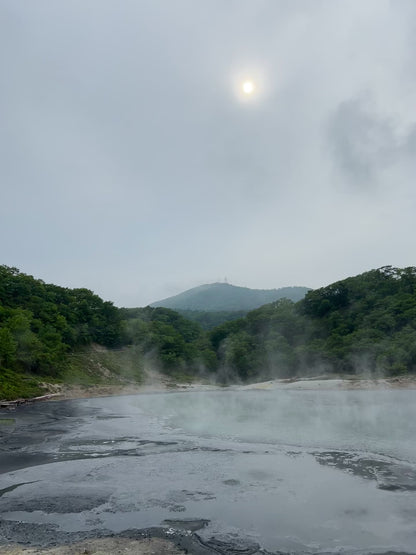 Japanese hot spring set.